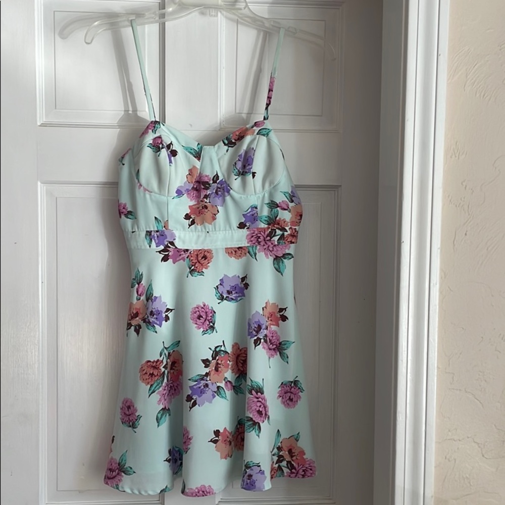 Juniors Summer Floral Dress